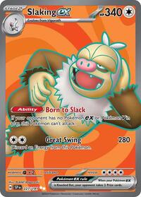 Slaking ex - 227/191 (Holofoil)