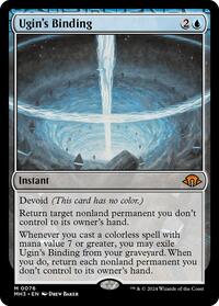 Ugin's Binding - 0076 (Non Holo)