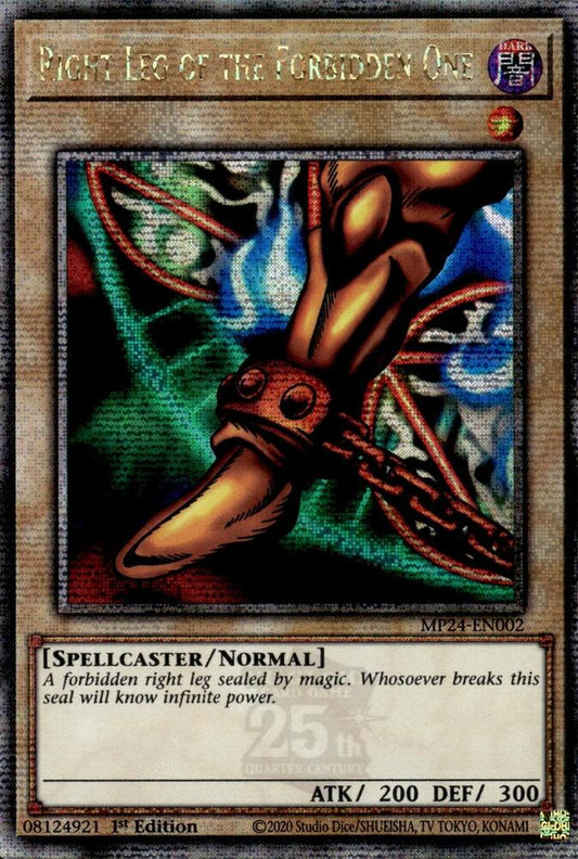 Right Leg of the Forbidden One - 1st - MP24-EN002 QCR