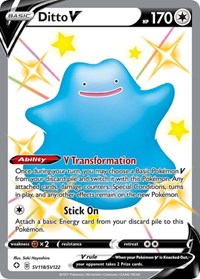Ditto V - SV18/SV122 (Holofoil)