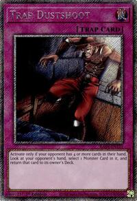 Trap Dustshoot - Platinum Secret Rare - RA04-EN121