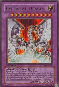 Cyber End Dragon - 1st Edition Holofoil - CRV-EN036