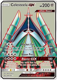 Celesteela GX - Holofoil - 144/156