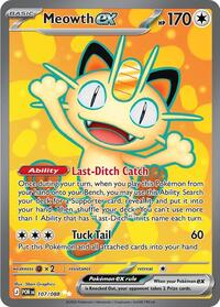 Meowth EX - Holofoil - 107/88