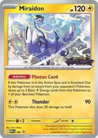 Miraidon - Holofoil - 082 (Pitch Black Stamp Promo)