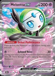 Meloetta ex - 044/086 - Holofoil