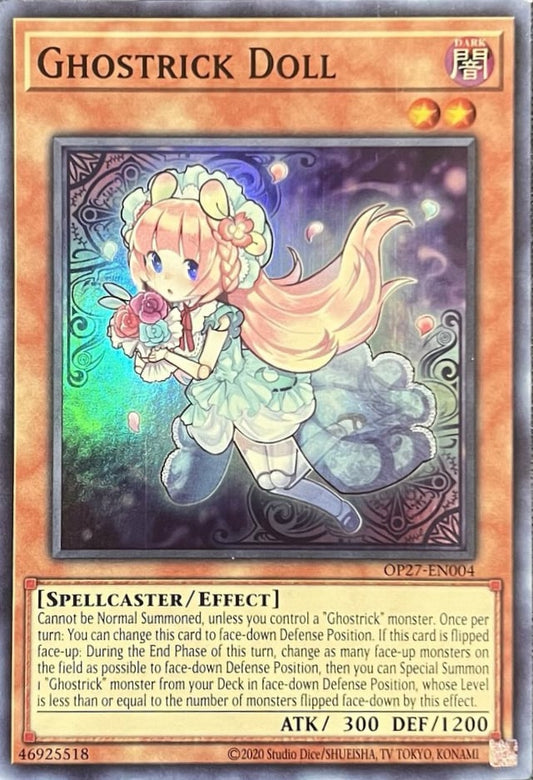 Ghostrick Doll - Super Rare - Unlimited - OP27-EN004
