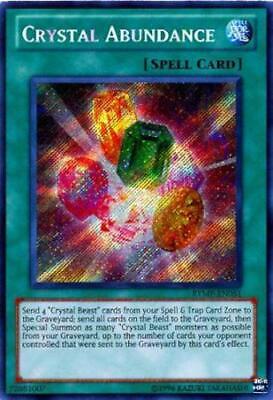 Crystal Abundance - Secret Rare - Unlimited - RYMP-EN051